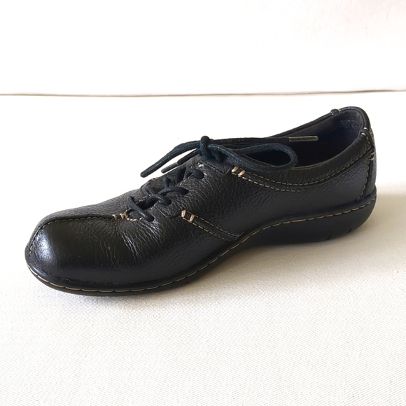 Clarks. Bendables. Black. Size 6.5M - Picture 11 of 16